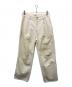 AURALEE（オーラリー）の古着「HARD TWIST DENIM WIDE SLACKS」｜ホワイト