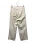 AURALEE (オーラリー) HARD TWIST DENIM WIDE SLACKS ホワイト サイズ:3：12000円
