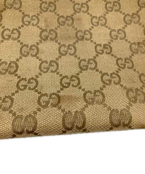 GUCCI（グッチ）GUCCI (グッチ) ハンドポーチ ベージュの古着・服飾アイテム
