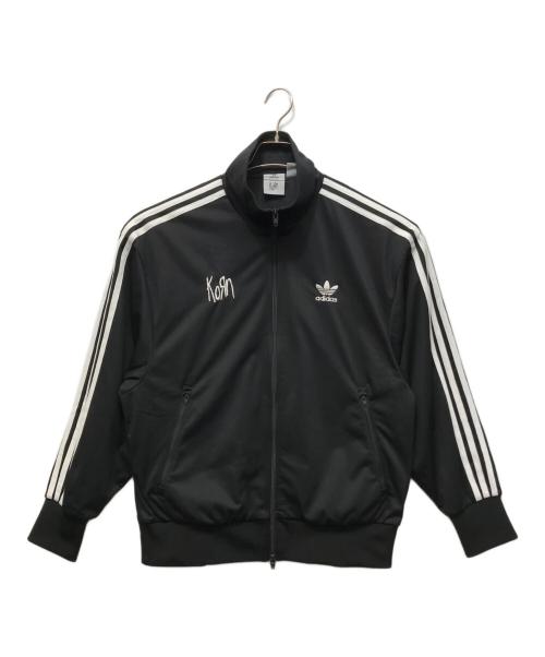 adidas（アディダス）adidas (アディダス) KORN (コーン) トラックジャケット ブラック サイズ:Lの古着・服飾アイテム