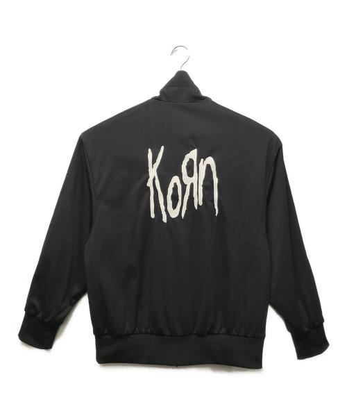 adidas（アディダス）adidas (アディダス) KORN (コーン) トラックジャケット ブラック サイズ:Lの古着・服飾アイテム