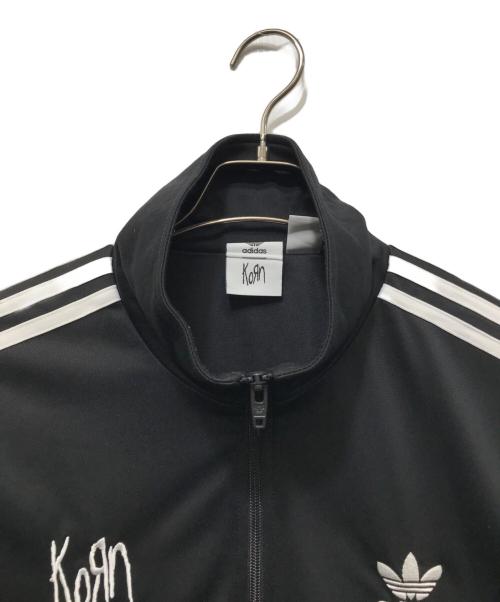 adidas（アディダス）adidas (アディダス) KORN (コーン) トラックジャケット ブラック サイズ:Lの古着・服飾アイテム