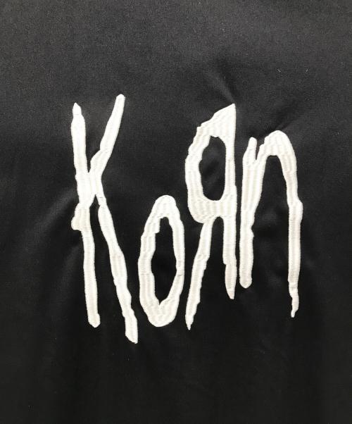 adidas（アディダス）adidas (アディダス) KORN (コーン) トラックジャケット ブラック サイズ:Lの古着・服飾アイテム