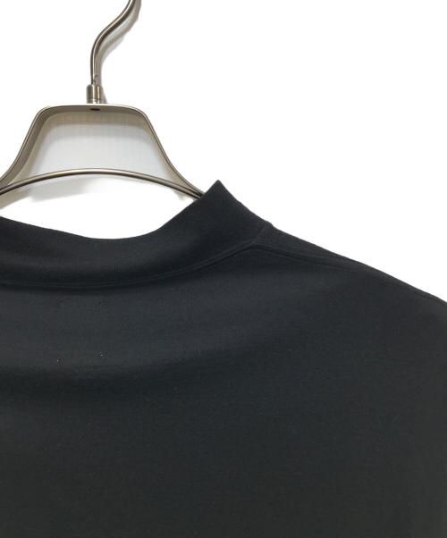 BATONER（バトナ―）BATONER (バトナ―) L'ECHOPPE (レショップ) 別注Wool Mock Tee ブラック サイズ:Lの古着・服飾アイテム