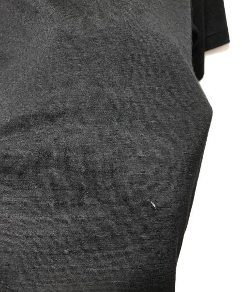 BATONER（バトナ―）BATONER (バトナ―) L'ECHOPPE (レショップ) 別注Wool Mock Tee ブラック サイズ:Lの古着・服飾アイテム