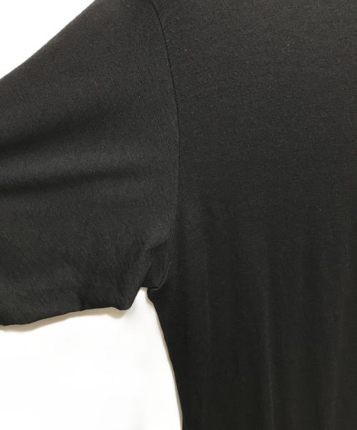 BATONER（バトナ―）BATONER (バトナ―) L'ECHOPPE (レショップ) 別注Wool Mock Tee ブラック サイズ:Lの古着・服飾アイテム