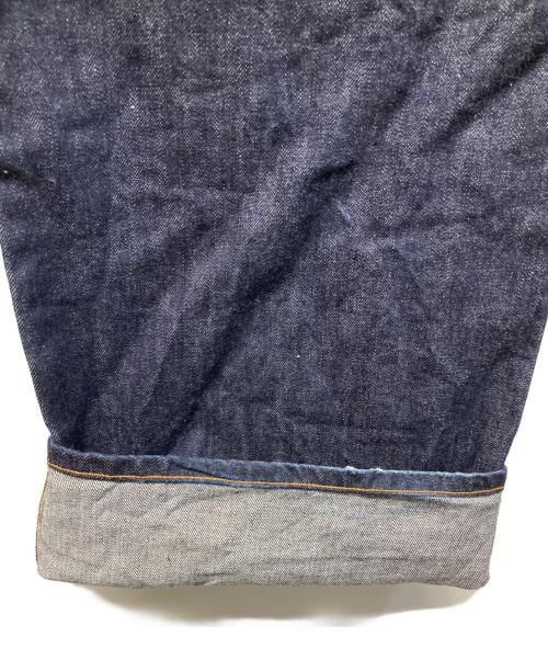 UNUSED（アンユーズド）UNUSED (アンユーズド) 13oz wide denim pants ワイドデニムパンツ インディゴ サイズ:SIZE 2の古着・服飾アイテム