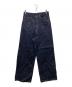 UNUSED（アンユーズド）の古着「13oz wide denim pants ワイドデニムパンツ」｜インディゴ