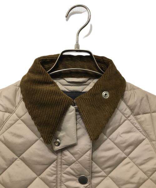 Barbour（バブアー）Barbour (バブアー) COALVILLE キルティングショートジャケット ベージュ サイズ:Sの古着・服飾アイテム