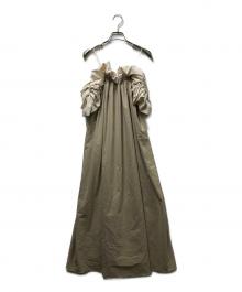 THE TOE（ザ・トゥー）の古着「Erie frills onepiece」｜ベージュ