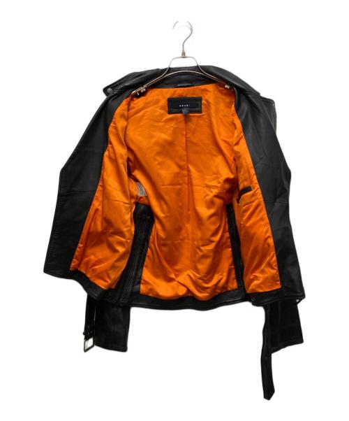 Ksubi（スビ）Ksubi (スビ) ラムレザー ダブルライダースジャケット ブラック サイズ:Sの古着・服飾アイテム