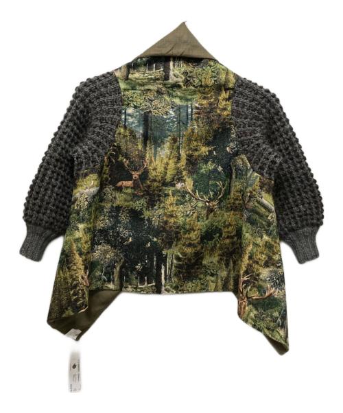 BLESS（ブレス）BLESS (ブレス) n°80 ショールブランケットドッキングコート マルチカラー サイズ:OS 未使用品の古着・服飾アイテム