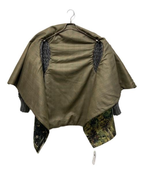 BLESS（ブレス）BLESS (ブレス) n°80 ショールブランケットドッキングコート マルチカラー サイズ:OS 未使用品の古着・服飾アイテム