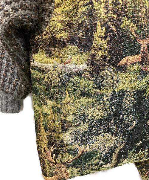 BLESS（ブレス）BLESS (ブレス) n°80 ショールブランケットドッキングコート マルチカラー サイズ:OS 未使用品の古着・服飾アイテム