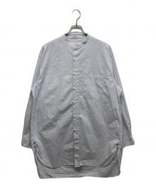 POLYPLOID（ポリプロイド）の古着「LONG SHIRT」｜グレー