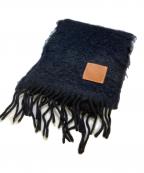 LOEWEロエベ）の古着「モヘア混マフラー」｜ブラック