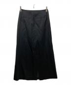 AMOMENTOアモーメント）の古着「SHEER MAXI LONG SKIRT」｜ブラック