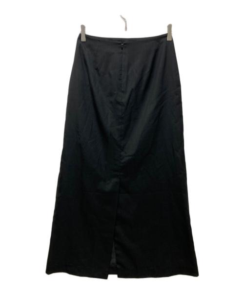 AMOMENTO（アモーメント）AMOMENTO (アモーメント) SHEER MAXI LONG SKIRT ブラック サイズ:XSの古着・服飾アイテム