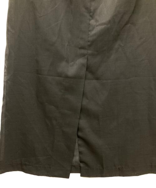 AMOMENTO（アモーメント）AMOMENTO (アモーメント) SHEER MAXI LONG SKIRT ブラック サイズ:XSの古着・服飾アイテム
