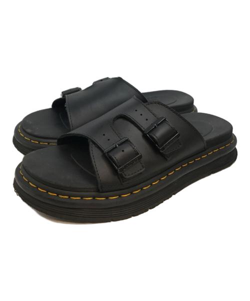 Dr.Martens（ドクターマーチン）Dr.Martens (ドクターマーチン) DAXレザーサンダル ブラック サイズ:UK8の古着・服飾アイテム
