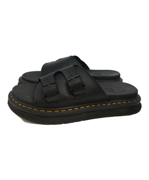 Dr.Martens（ドクターマーチン）Dr.Martens (ドクターマーチン) DAXレザーサンダル ブラック サイズ:UK8の古着・服飾アイテム