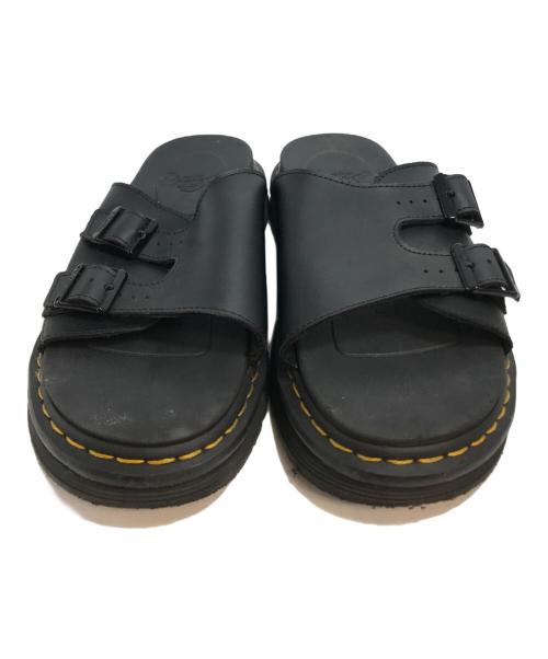 Dr.Martens（ドクターマーチン）Dr.Martens (ドクターマーチン) DAXレザーサンダル ブラック サイズ:UK8の古着・服飾アイテム