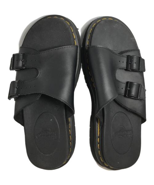Dr.Martens（ドクターマーチン）Dr.Martens (ドクターマーチン) DAXレザーサンダル ブラック サイズ:UK8の古着・服飾アイテム