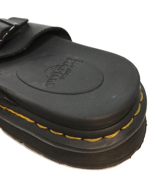 Dr.Martens（ドクターマーチン）Dr.Martens (ドクターマーチン) DAXレザーサンダル ブラック サイズ:UK8の古着・服飾アイテム