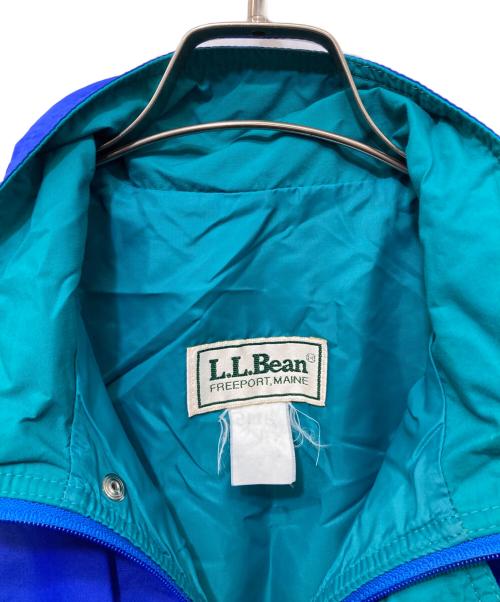 L.L.Bean（エルエルビーン）L.L.Bean (エルエルビーン) ウィンディリッジジャケット ブルー×グリーン サイズ:不明の古着・服飾アイテム