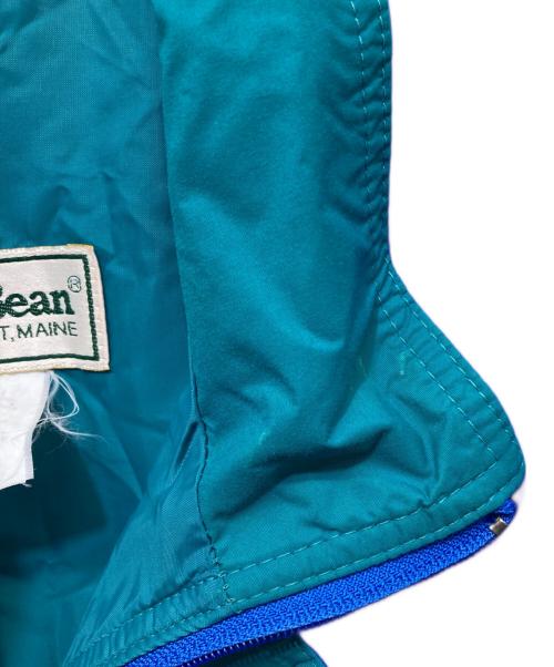 L.L.Bean（エルエルビーン）L.L.Bean (エルエルビーン) ウィンディリッジジャケット ブルー×グリーン サイズ:不明の古着・服飾アイテム