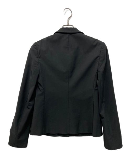 PRADA（プラダ）PRADA (プラダ) ロゴベルトデザインジャケット ブラック サイズ:SIZE 42の古着・服飾アイテム