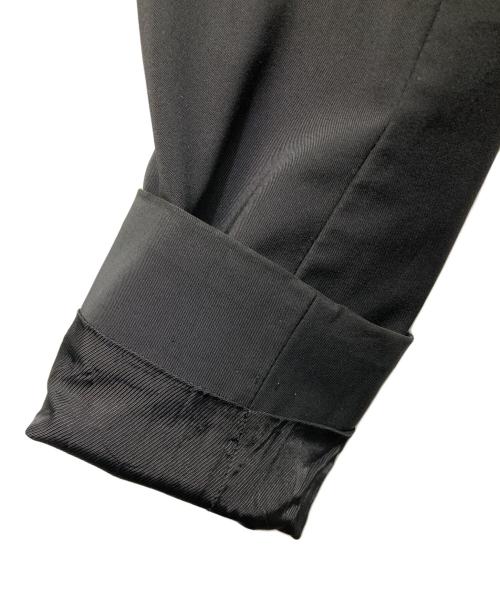 PRADA（プラダ）PRADA (プラダ) ロゴベルトデザインジャケット ブラック サイズ:SIZE 42の古着・服飾アイテム