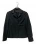 PRADA（プラダ）の古着「ロゴベルトデザインジャケット」｜ブラック