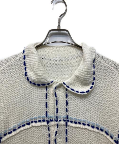 PHINGERIN（フィンガリン）PHINGERIN (フィンガリン) PG1 Knit カーディガン アイボリー サイズ:Lの古着・服飾アイテム