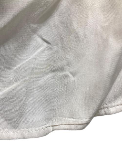 LOEWE（ロエベ）LOEWE (ロエベ) ドレープ レーヨンブラウス ホワイト サイズ:34の古着・服飾アイテム