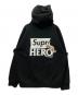 Supreme (シュプリーム) ANTIHERO (アンタイヒーロー) Hooded Sweatshirt ブラック サイズ:L：23000円