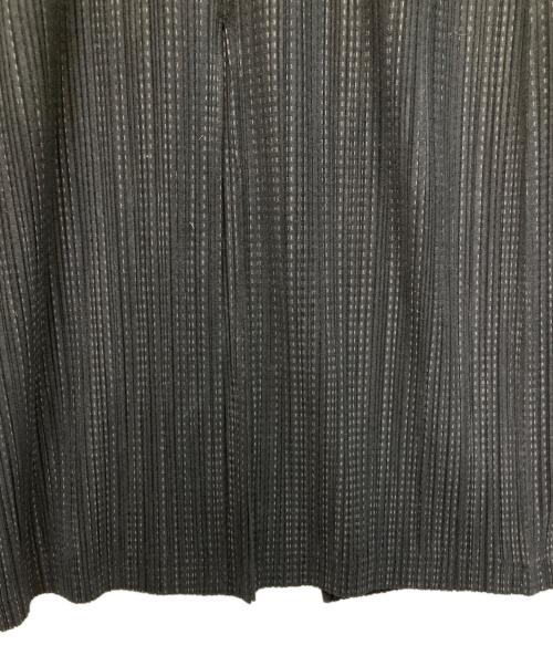 PLEATS PLEASE（プリーツプリーズ）PLEATS PLEASE (プリーツプリーズ) プリーツコート ブラック サイズ:3の古着・服飾アイテム