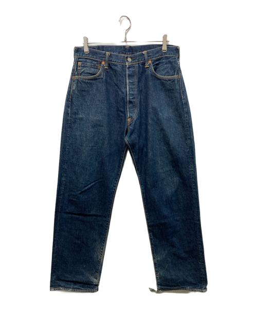 EVISU（エヴィス）EVISU (エヴィス) No.2 カモメペイントデニムパンツ インディゴ サイズ:W35×L35の古着・服飾アイテム