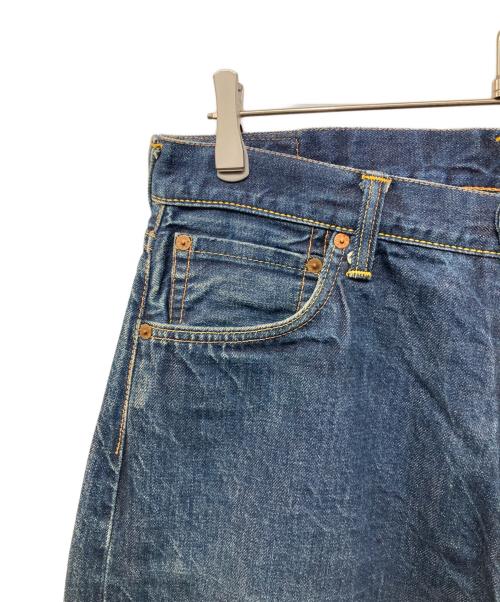 EVISU（エヴィス）EVISU (エヴィス) No.2 カモメペイントデニムパンツ インディゴ サイズ:W35×L35の古着・服飾アイテム