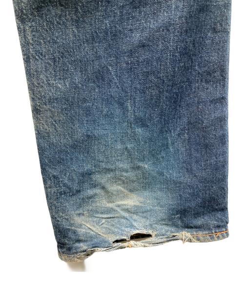 EVISU（エヴィス）EVISU (エヴィス) No.2 カモメペイントデニムパンツ インディゴ サイズ:W35×L35の古着・服飾アイテム