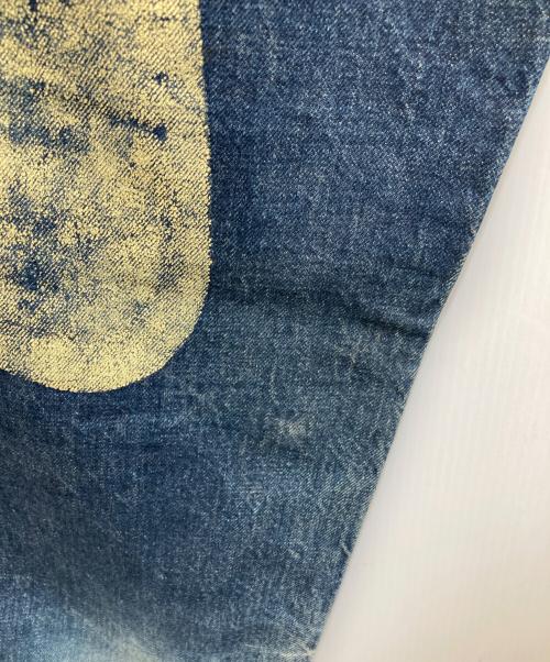 EVISU（エヴィス）EVISU (エヴィス) No.2 カモメペイントデニムパンツ インディゴ サイズ:W35×L35の古着・服飾アイテム