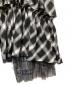 中古・古着 MAISON SPECIAL (メゾンスペシャル) Plaid Tiered Dress グレー×ブラック サイズ:38：15000円