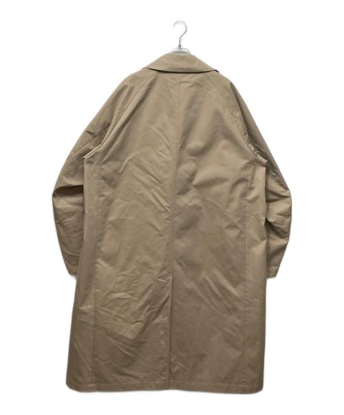 0 STOCK TOKYO（ゼロストックトウキョウ）0 STOCK TOKYO (ゼロストックトウキョウ) NYLON TASLAN CHESTER COAT ベージュ サイズ:06の古着・服飾アイテム
