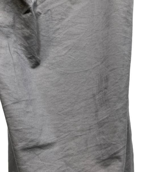 Graphpaper（グラフペーパー）Graphpaper (グラフペーパー) SOLOTEX TWILL WIDE CHEF PANTS グレー サイズ:FREEの古着・服飾アイテム