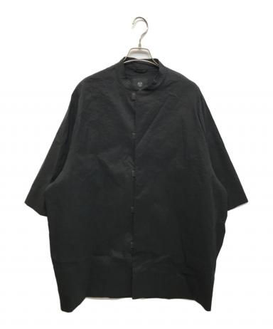 中古・古着通販】TEATORA (テアトラ) CAPSULESNAP SHIRT S/S ブラック