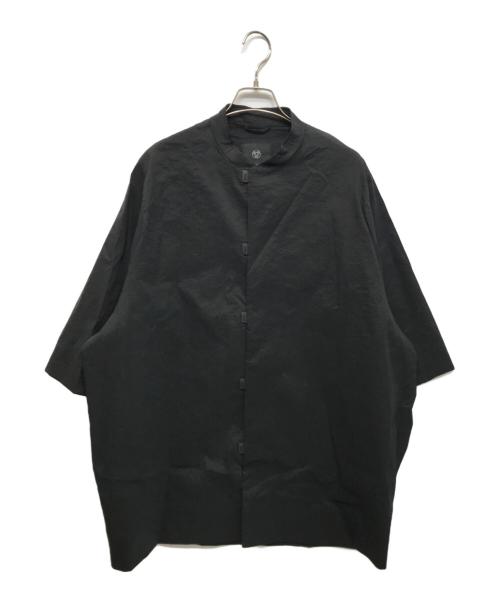 teatora（テアトラ）TEATORA (テアトラ) CAPSULESNAP SHIRT S/S ブラック サイズ:5の古着・服飾アイテム