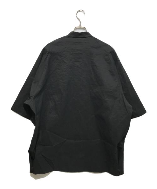 teatora（テアトラ）TEATORA (テアトラ) CAPSULESNAP SHIRT S/S ブラック サイズ:5の古着・服飾アイテム