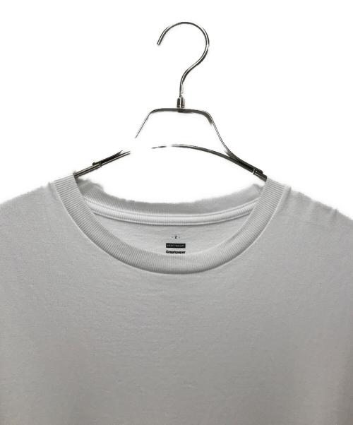 Graphpaper（グラフペーパー）Graphpaper (グラフペーパー) ヘビーウェイトTシャツ ホワイト サイズ:2の古着・服飾アイテム