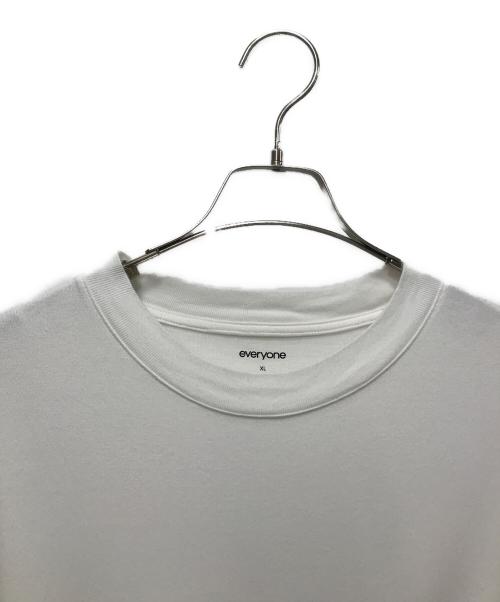 everyone（エブリワン）everyone (エブリワン) Tシャツ ホワイト サイズ:XLの古着・服飾アイテム