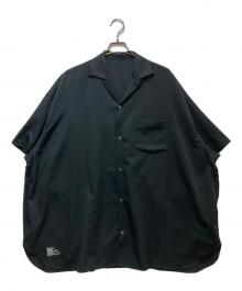 FreshService（フレッシュサービス）の古着「COOL FIBER OPEN COLLAR S/S SHIRT」｜ブラック